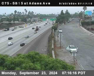 SB 15 at Adams Ave (On Ramp)