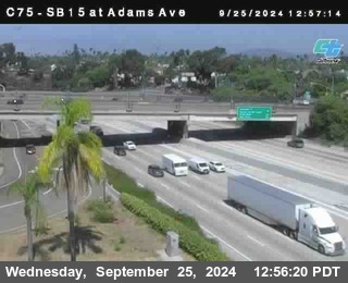 SB 15 at Adams Ave (On Ramp)