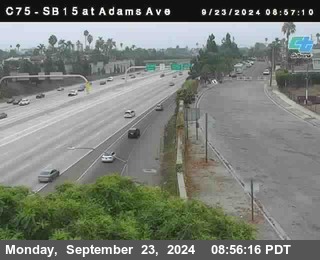 SB 15 at Adams Ave (On Ramp)