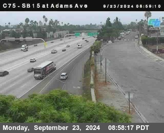 SB 15 at Adams Ave (On Ramp)