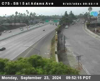 SB 15 at Adams Ave (On Ramp)