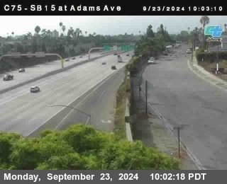 SB 15 at Adams Ave (On Ramp)