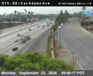 SB 15 at Adams Ave (On Ramp)