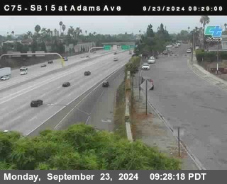 SB 15 at Adams Ave (On Ramp)