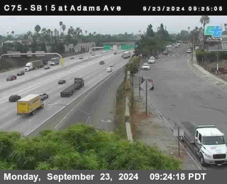 SB 15 at Adams Ave (On Ramp)