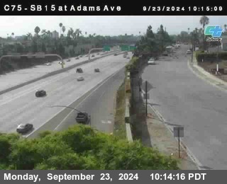 SB 15 at Adams Ave (On Ramp)