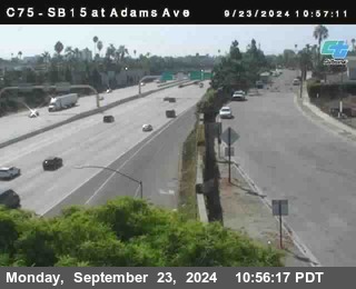 SB 15 at Adams Ave (On Ramp)