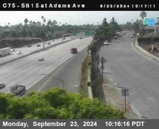 SB 15 at Adams Ave (On Ramp)