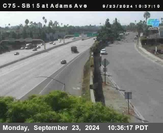 SB 15 at Adams Ave (On Ramp)