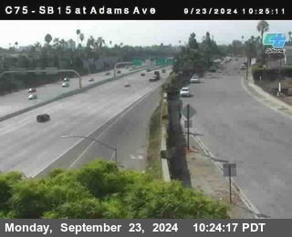 SB 15 at Adams Ave (On Ramp)