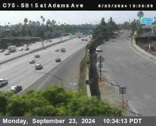 SB 15 at Adams Ave (On Ramp)