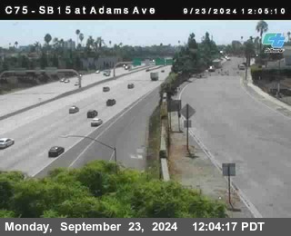 SB 15 at Adams Ave (On Ramp)