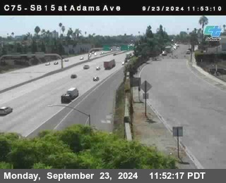 SB 15 at Adams Ave (On Ramp)