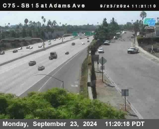 SB 15 at Adams Ave (On Ramp)