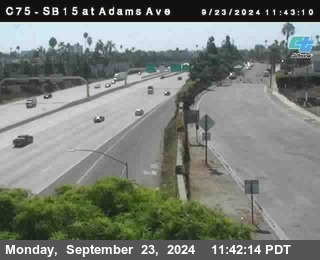 SB 15 at Adams Ave (On Ramp)