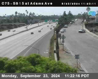 SB 15 at Adams Ave (On Ramp)