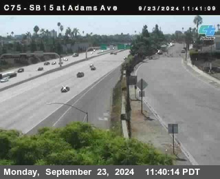 SB 15 at Adams Ave (On Ramp)