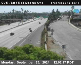 SB 15 at Adams Ave (On Ramp)