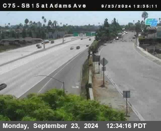 SB 15 at Adams Ave (On Ramp)