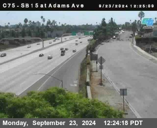 SB 15 at Adams Ave (On Ramp)