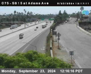 SB 15 at Adams Ave (On Ramp)