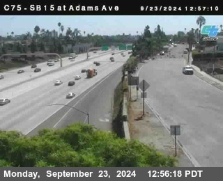 SB 15 at Adams Ave (On Ramp)