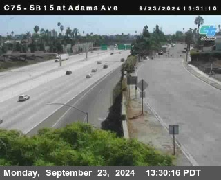 SB 15 at Adams Ave (On Ramp)