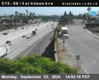 SB 15 at Adams Ave (On Ramp)