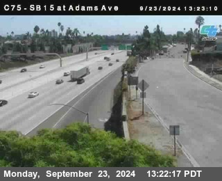 SB 15 at Adams Ave (On Ramp)