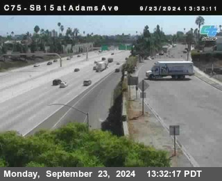 SB 15 at Adams Ave (On Ramp)