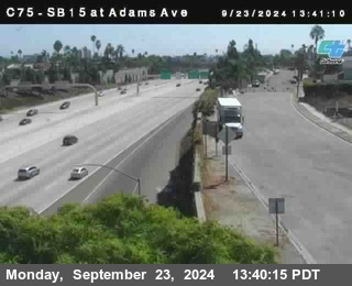 SB 15 at Adams Ave (On Ramp)