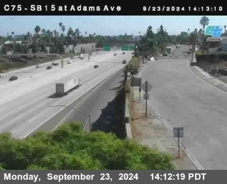 SB 15 at Adams Ave (On Ramp)