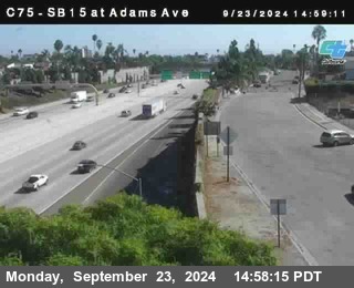 SB 15 at Adams Ave (On Ramp)