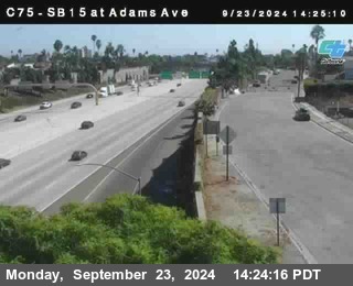 SB 15 at Adams Ave (On Ramp)