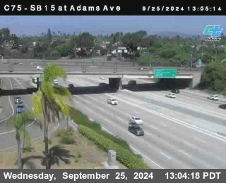 SB 15 at Adams Ave (On Ramp)