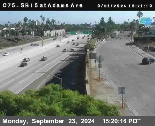 SB 15 at Adams Ave (On Ramp)