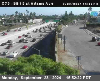 SB 15 at Adams Ave (On Ramp)