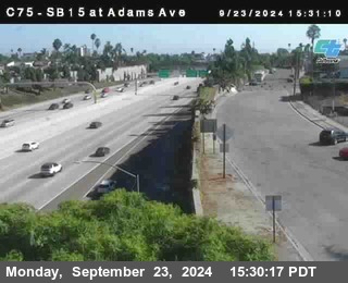 SB 15 at Adams Ave (On Ramp)