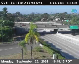 SB 15 at Adams Ave (On Ramp)