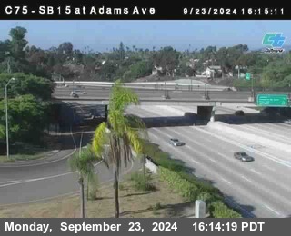 SB 15 at Adams Ave (On Ramp)