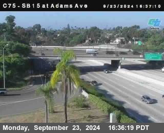 SB 15 at Adams Ave (On Ramp)