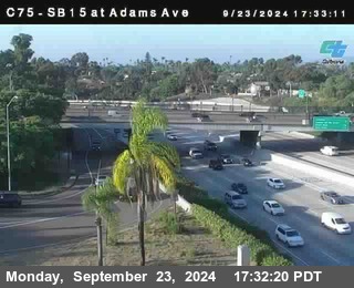 SB 15 at Adams Ave (On Ramp)