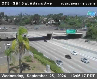 SB 15 at Adams Ave (On Ramp)