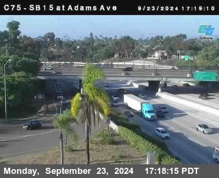 SB 15 at Adams Ave (On Ramp)