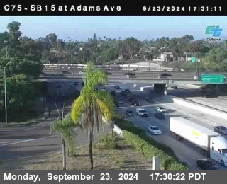 SB 15 at Adams Ave (On Ramp)