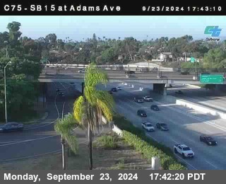 SB 15 at Adams Ave (On Ramp)