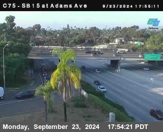 SB 15 at Adams Ave (On Ramp)