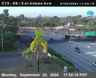 SB 15 at Adams Ave (On Ramp)