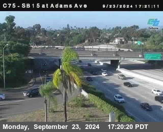 SB 15 at Adams Ave (On Ramp)