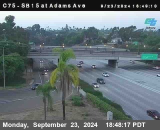 SB 15 at Adams Ave (On Ramp)